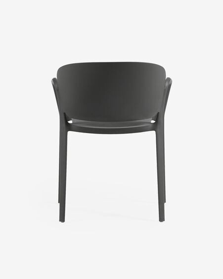 Silla 100% de exterior Gris Oscuro