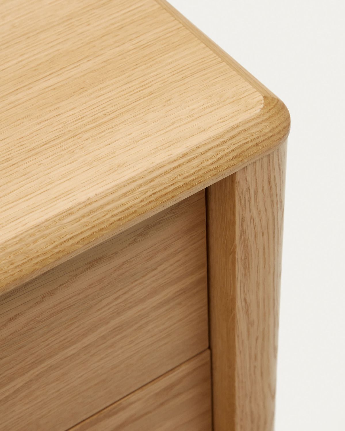 Aparador Lenon 1 puerta y 3 cajones de madera y chapa de roble 105 x 85 cm FSC MIX Credit