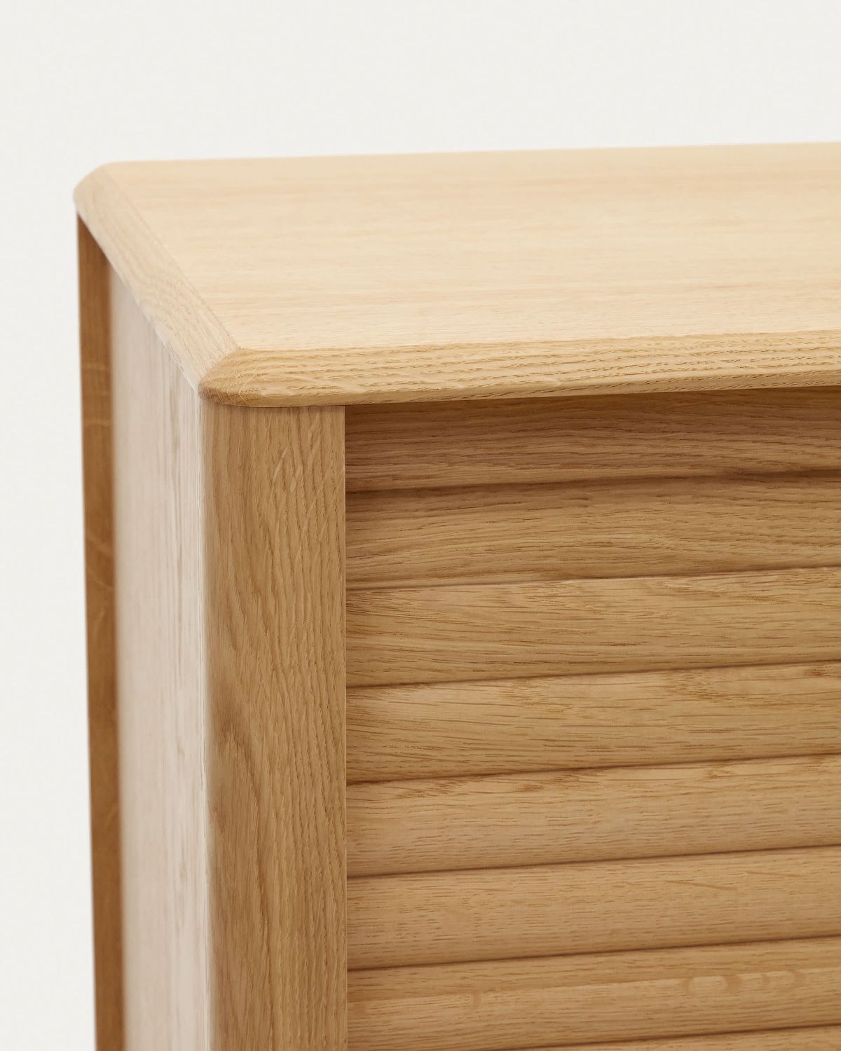 Aparador Lenon 1 puerta y 3 cajones de madera y chapa de roble 105 x 85 cm FSC MIX Credit