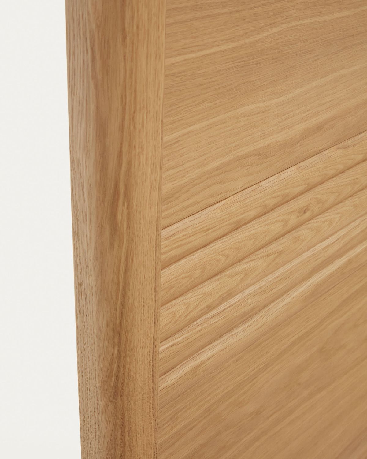 Cama Lenon de madera y chapa de roble para colchón de 90 x 200 cm FSC MIX Credit