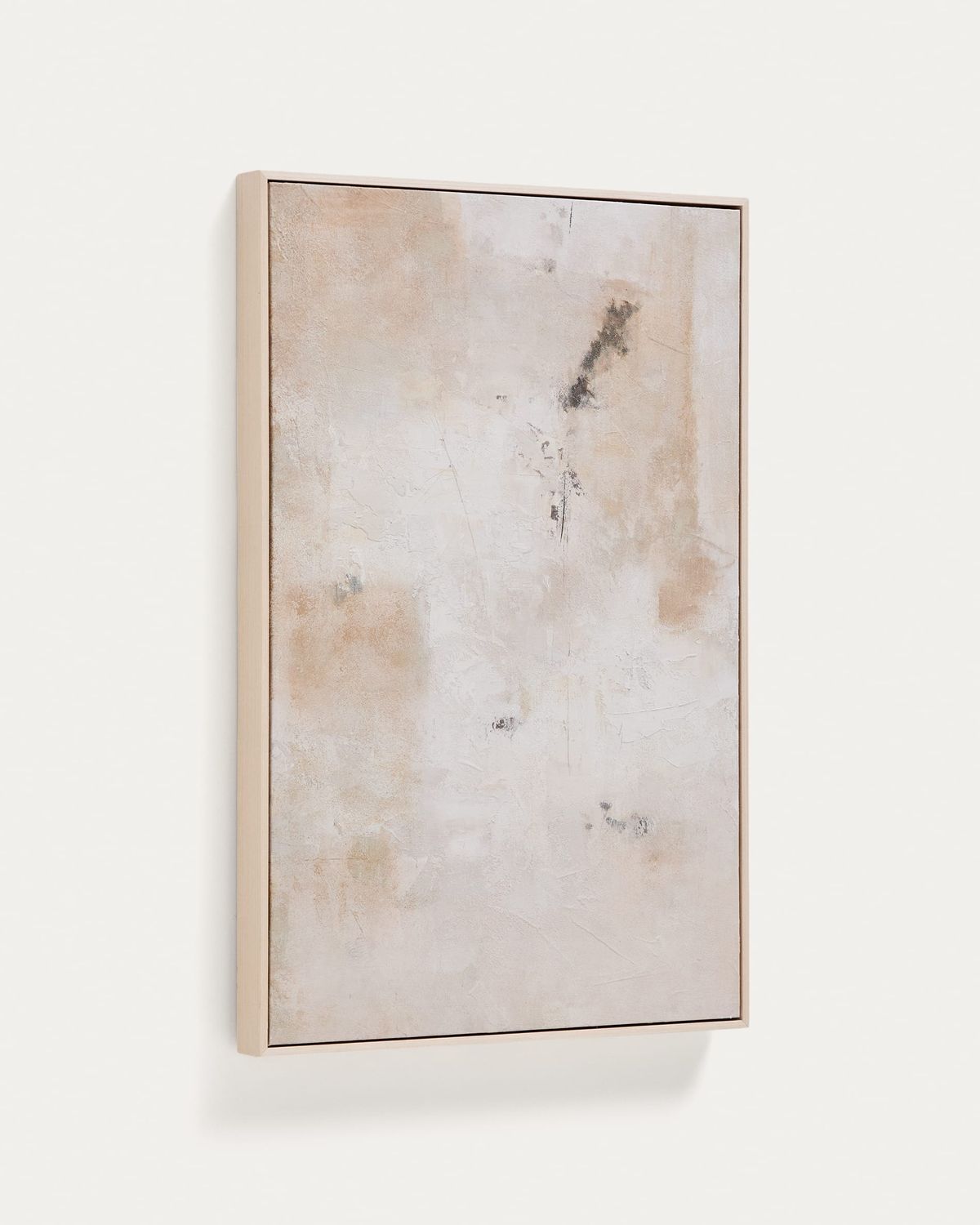 Cuadro abstracto Silpa beige 60 x 90 cm