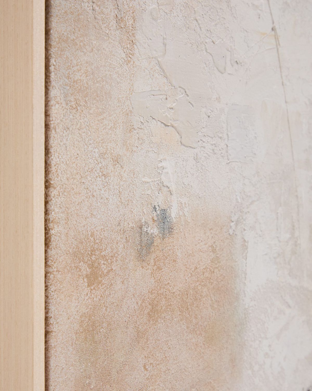 Cuadro abstracto Silpa beige 60 x 90 cm