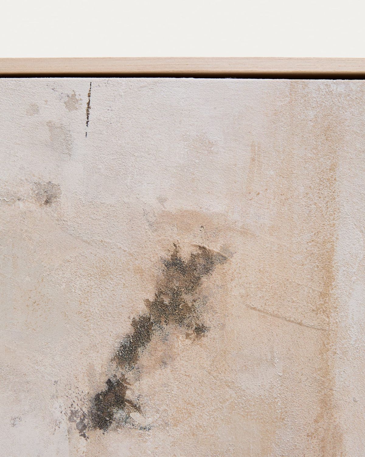 Cuadro abstracto Silpa beige 60 x 90 cm