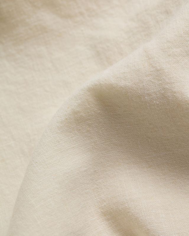 Funda nórdica Simmel de mezcla de lino crudo para cama de 160 cm
