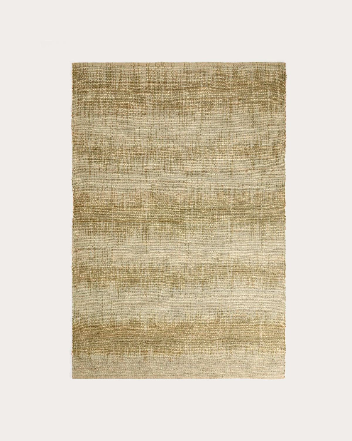 Alfombra Lirmo de yute verde 160 x 230 cm