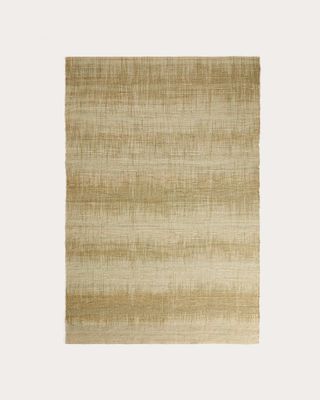 Alfombra Lirmo de yute verde 160 x 230 cm