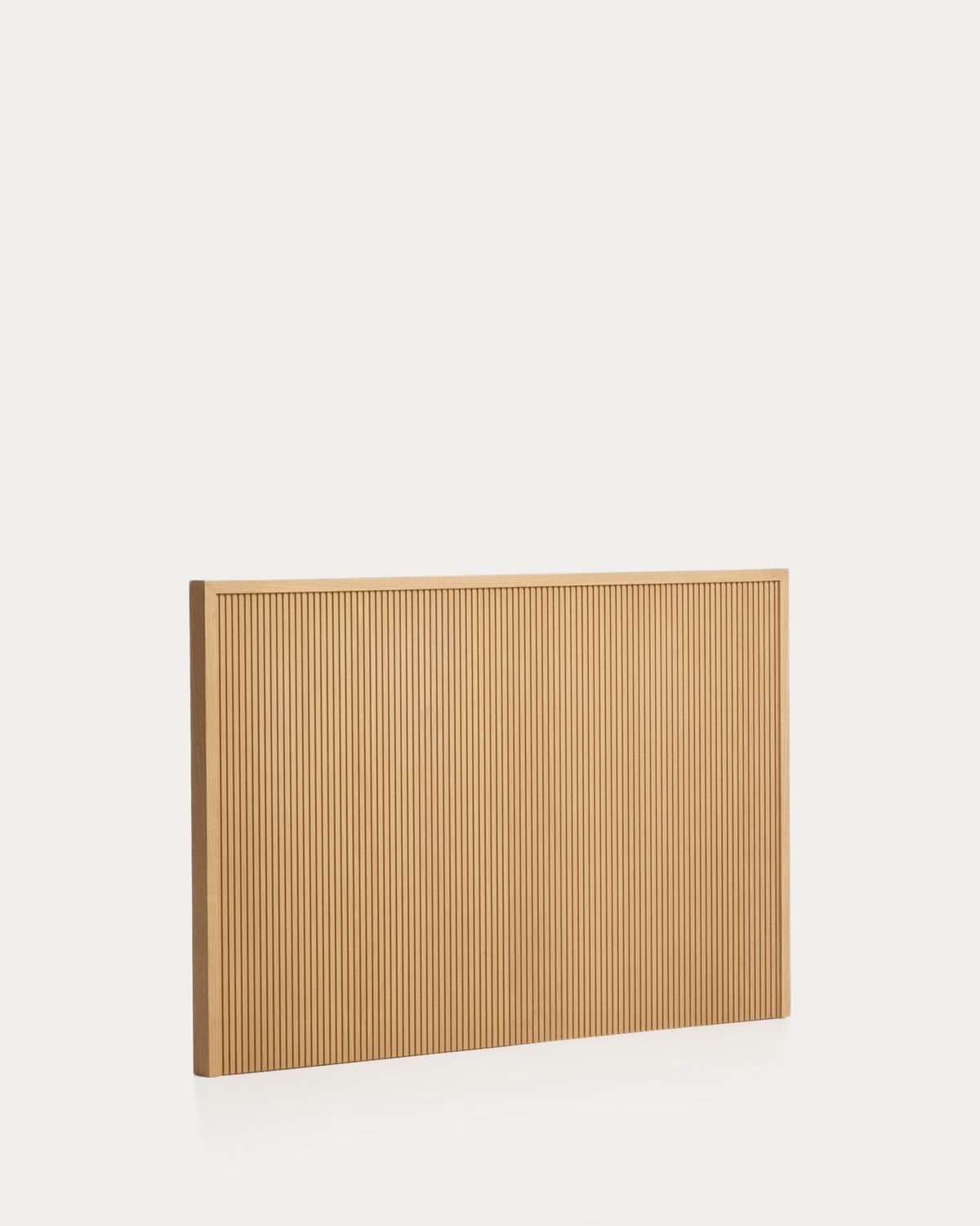 Cabecero Helvine de chapa de roble para cama de hasta 90 cm FSC 100%