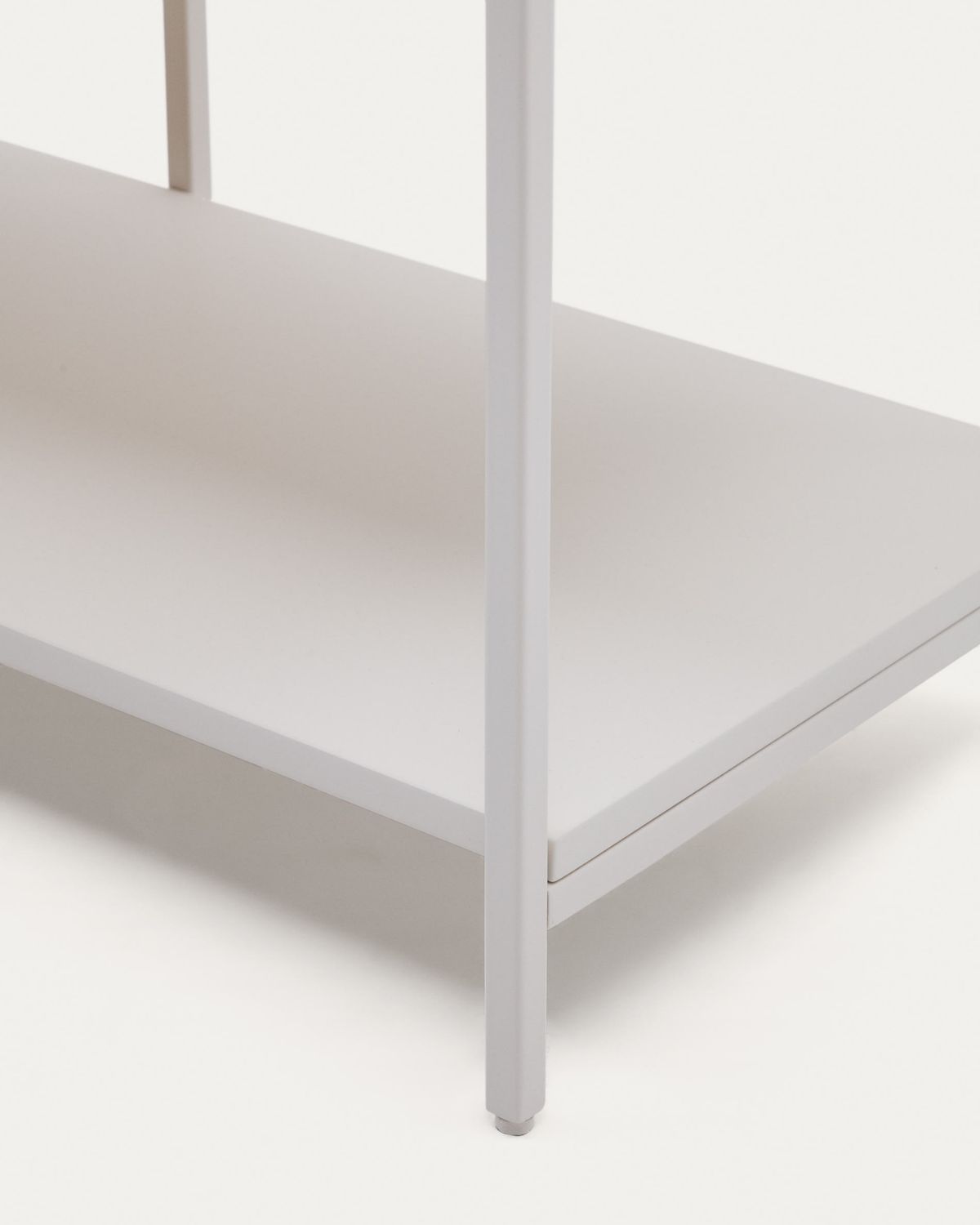 Aparador alto Vedrana 4 puertas DM lacado blanco 97,5 x 160 cm