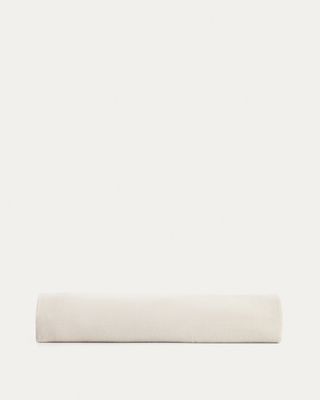 Mantel Aldine de mezcla de lino color gris piedra 170 x 250 cm