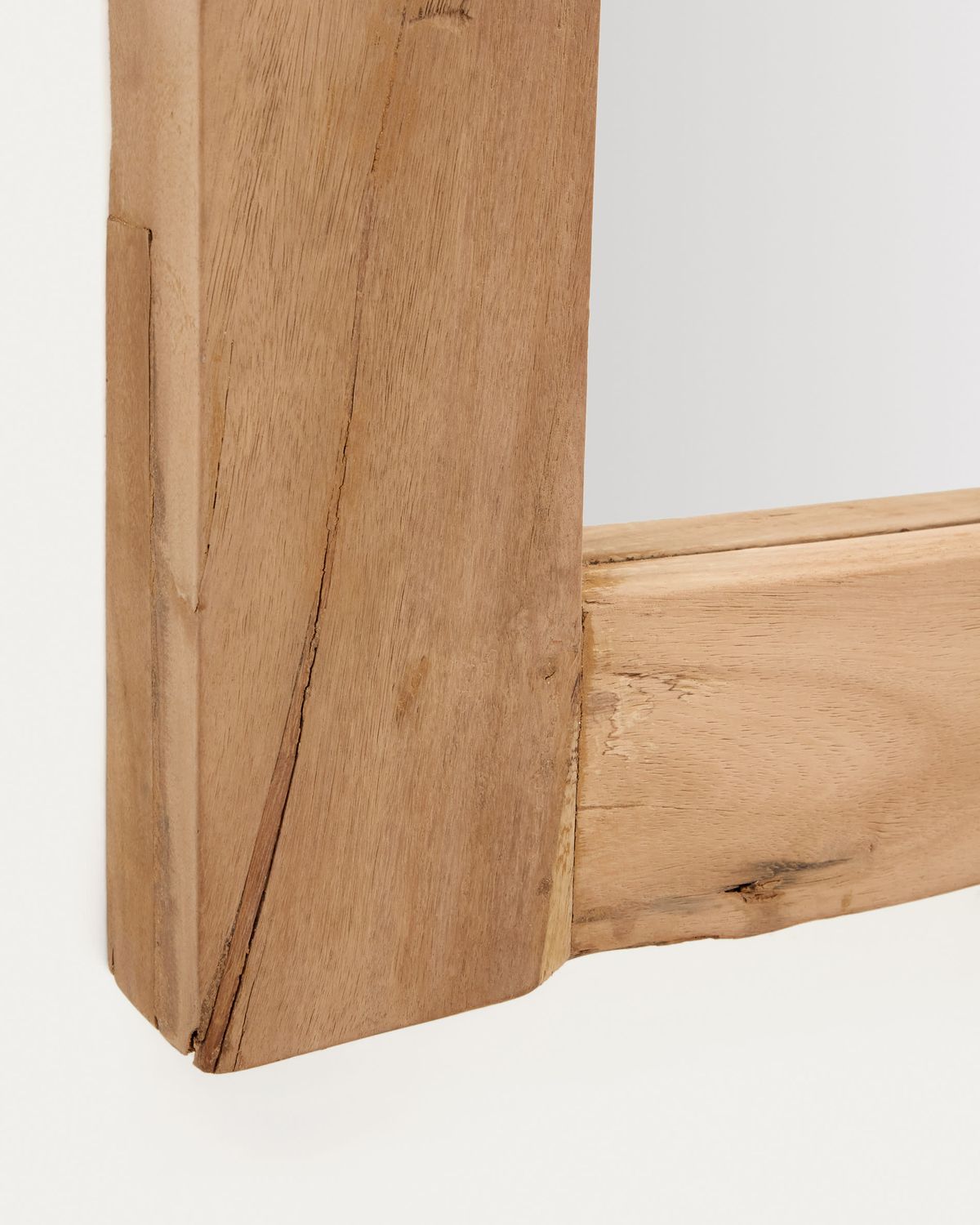 Espejo Maden de madera con acabado natural 50 x 120 cm