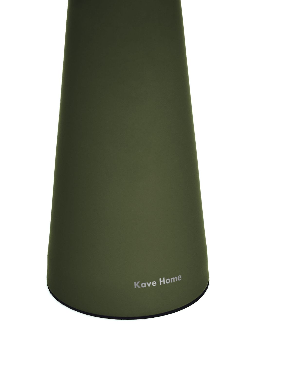 Lámpara de mesa pequeña de exterior Arenys de metal con acabado pintado verde