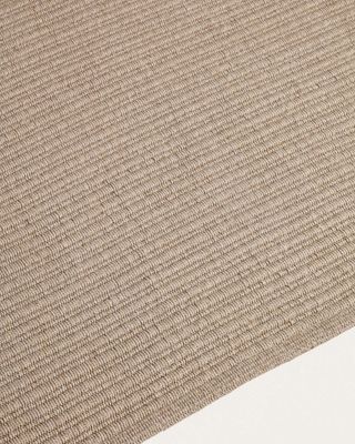 Alfombra Ardelia de fibras sintéticas crudo 160 x 230 cm