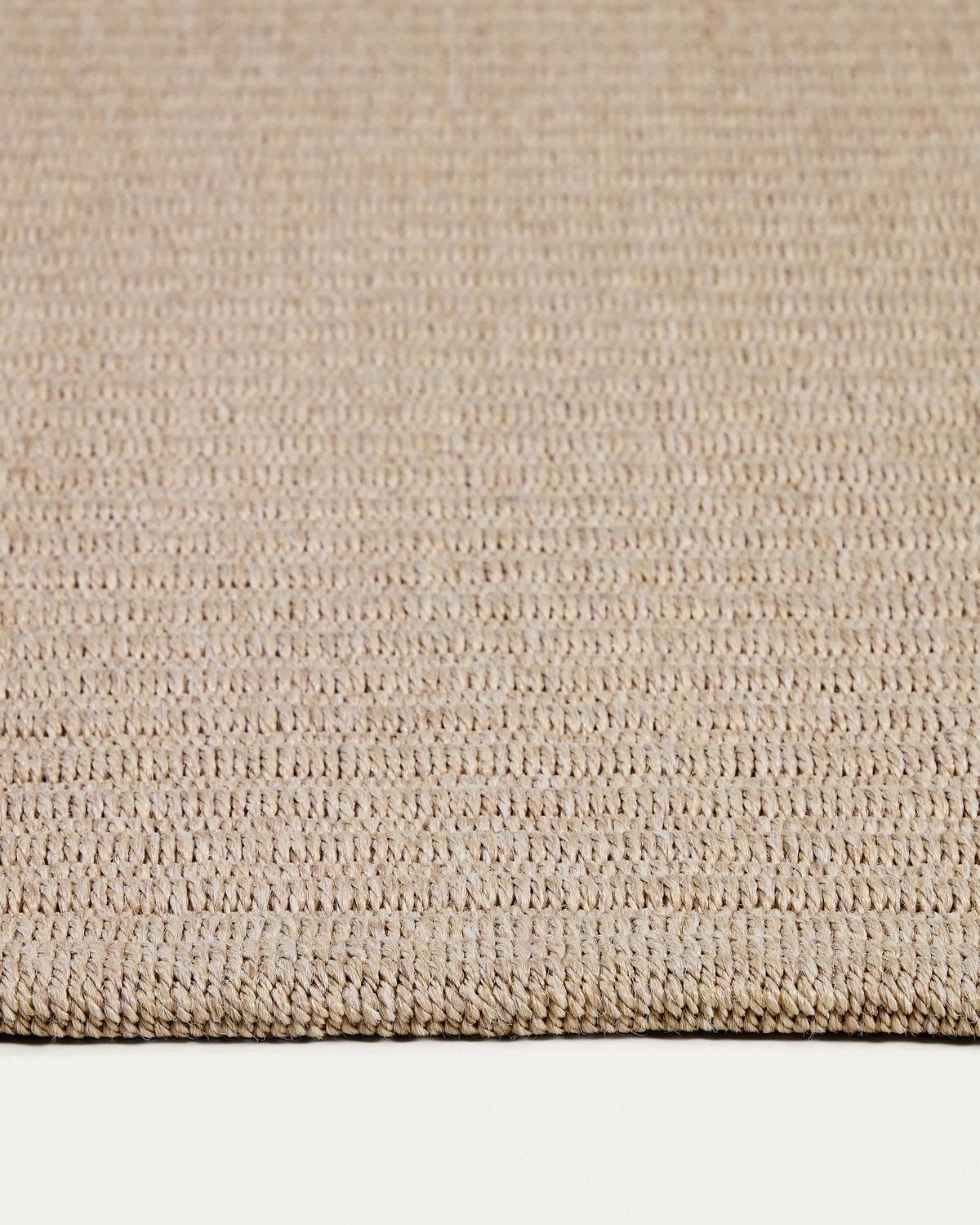 Alfombra Ardelia de fibras sintéticas crudo 160 x 230 cm