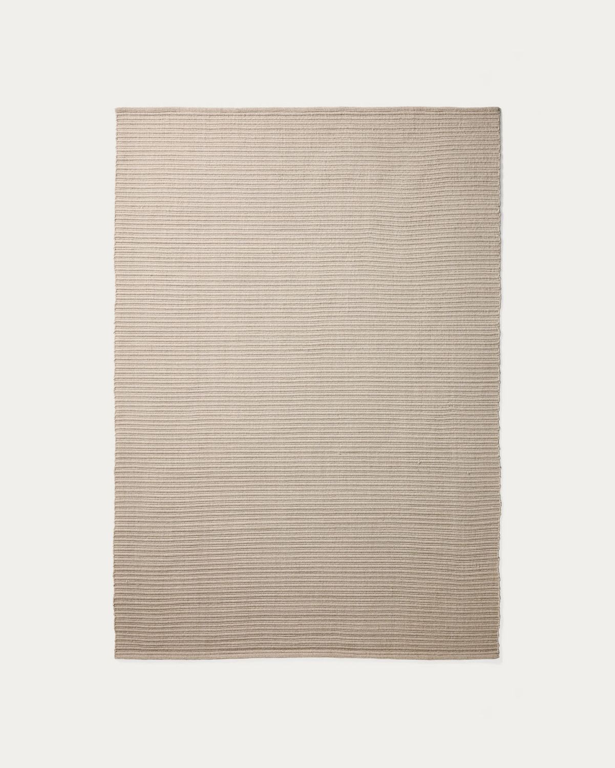 Alfombra Ardelia de fibras sintéticas crudo 160 x 230 cm
