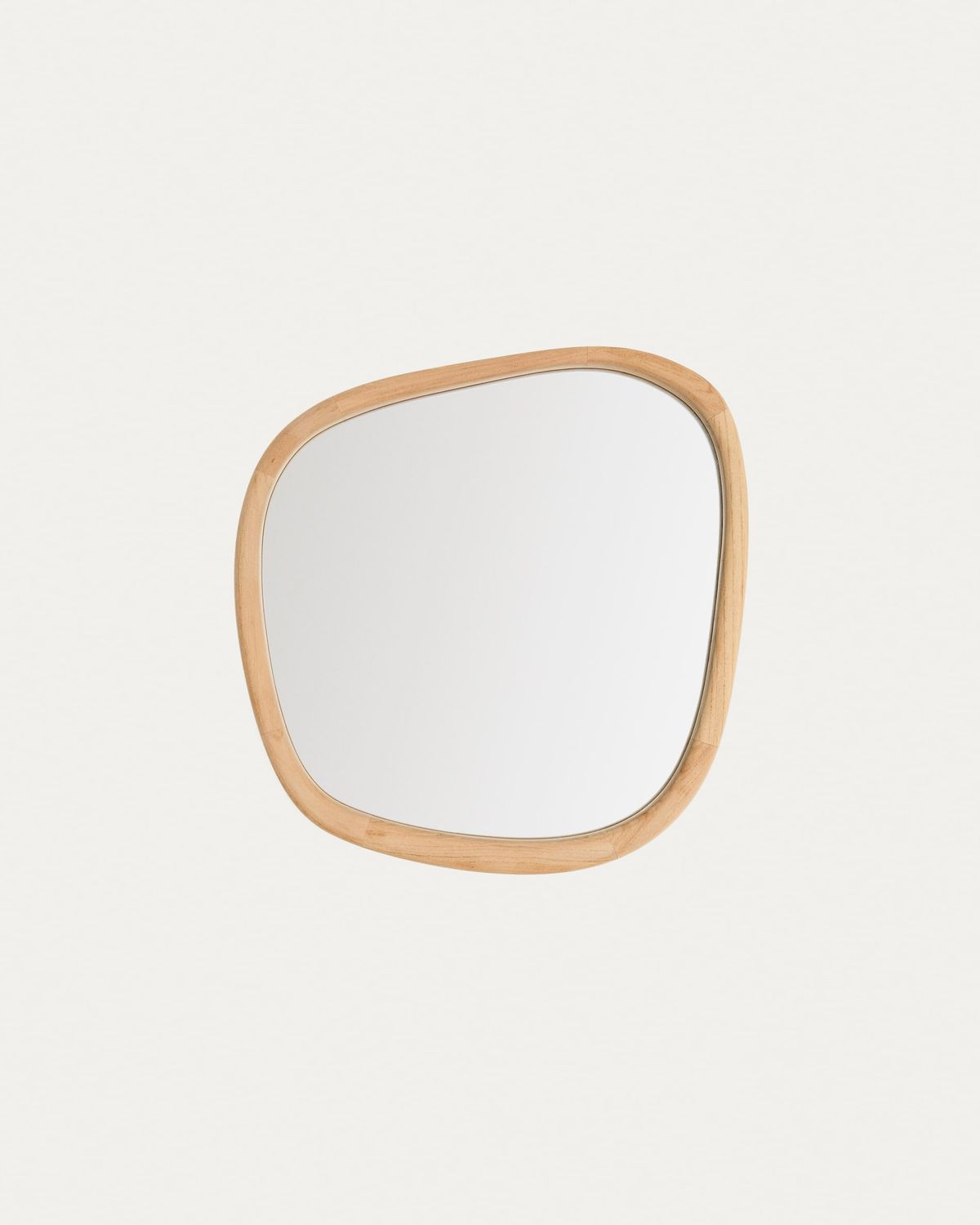 Espejo Alura de madera de teca  FSC 100% 45,5 x 47 cm