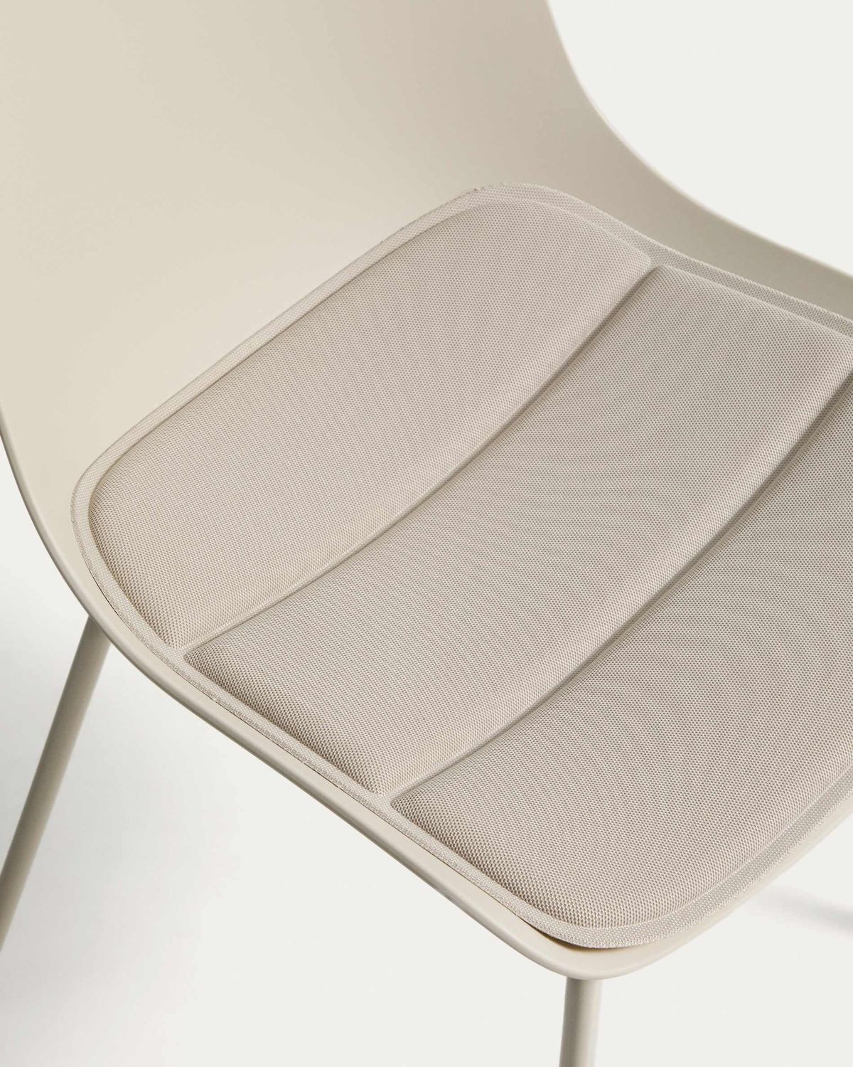 Cojín para silla Sindera beige 45 x 43 cm