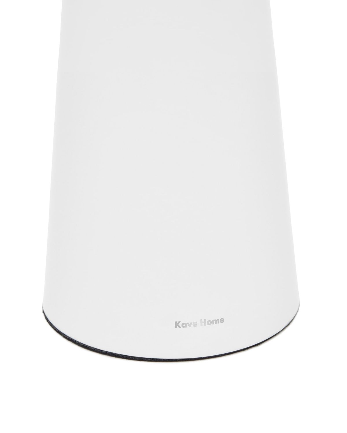 Lámpara de mesa grande de exterior Arenys de metal con acabado pintado blanco