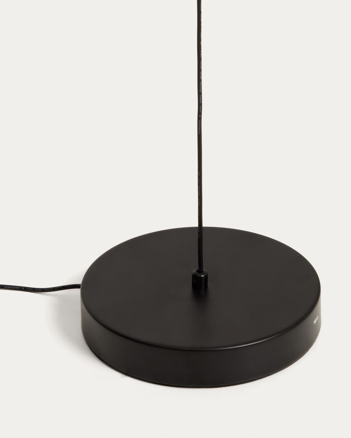 Lámpara de techo Bow de aluminio negro Ø 16 cm