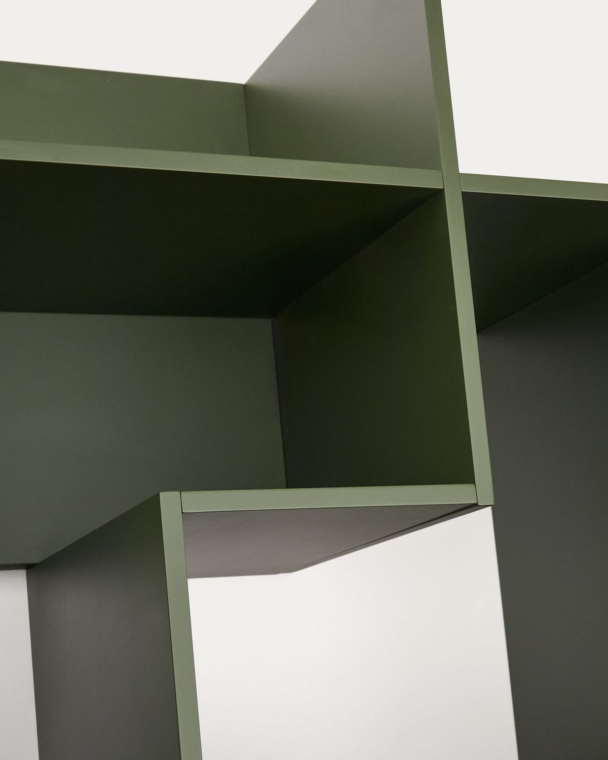 Estantería modular Ina de DM lacado verde 80 x 80 cm FSC 100%