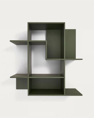 Estantería modular Ina de DM lacado verde 80 x 80 cm FSC 100% Estantería modular Ina de DM lacado verde 80 x 80 cm FSC 100%