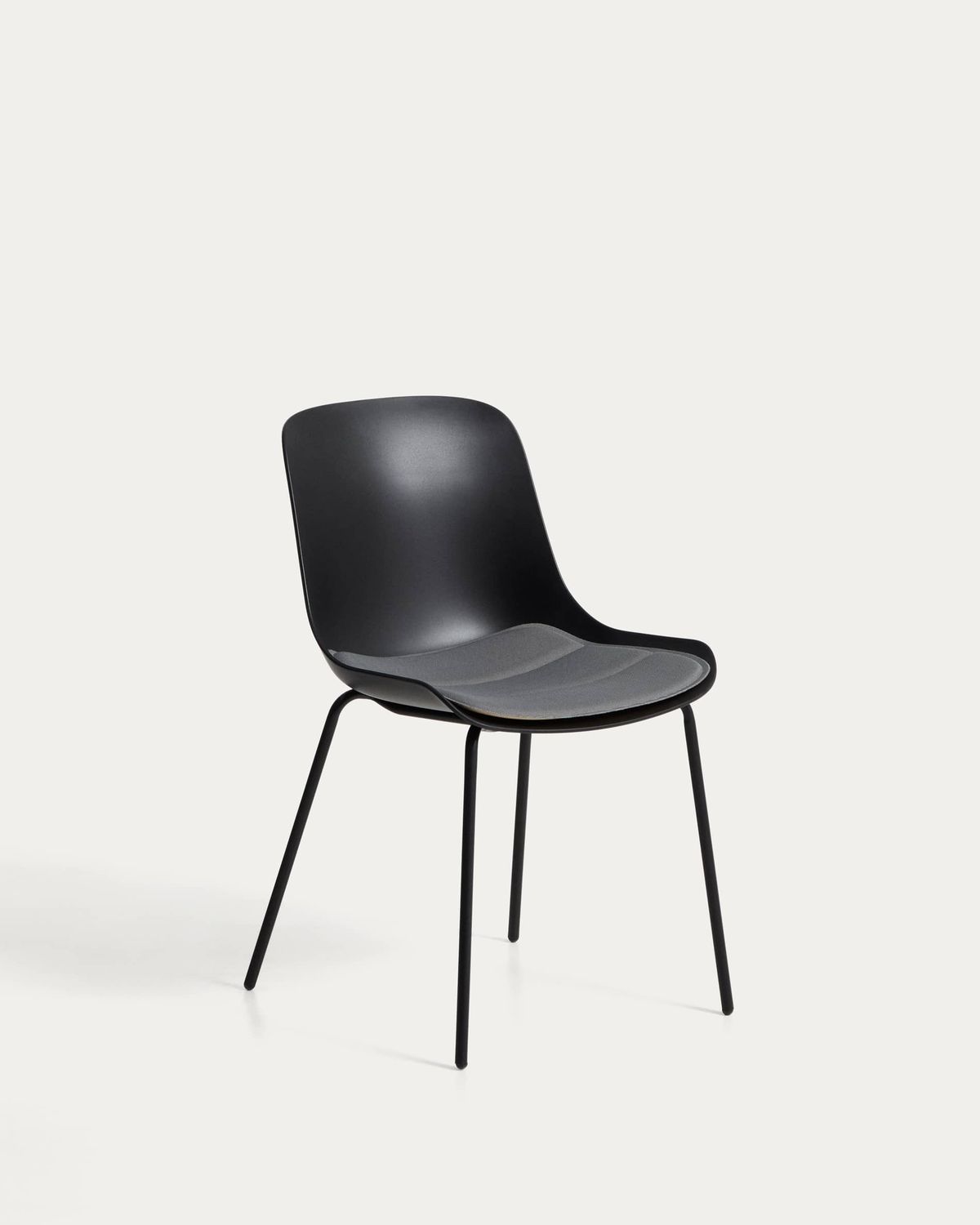 Cojín para silla Sindera grafito 45 x 43 cm