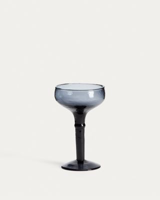 Copa de vino Vinea de vidrio reciclado azul