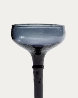 Copa de vino Vinea de vidrio reciclado azul