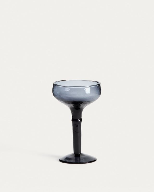 Copa de vino Vinea de vidrio reciclado azul