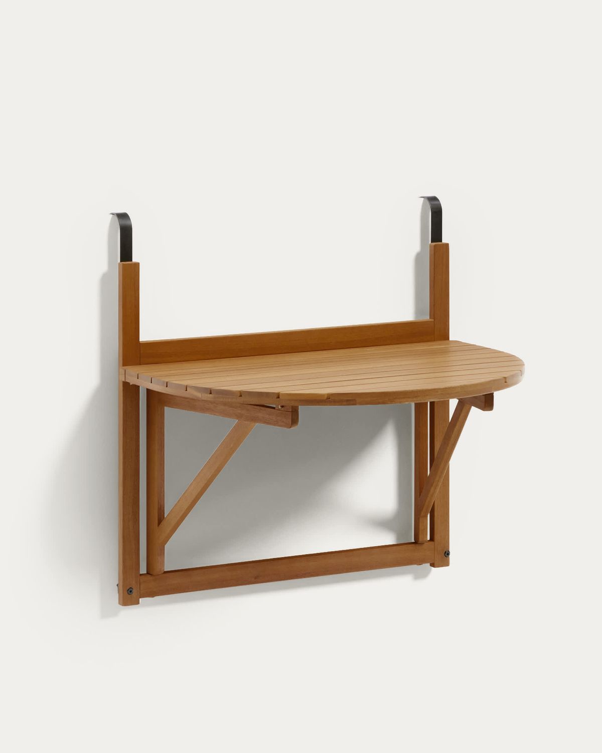 Mesa plegable de balcón Amarilis madera maciza acacia 50 x 70 cm FSC 100%