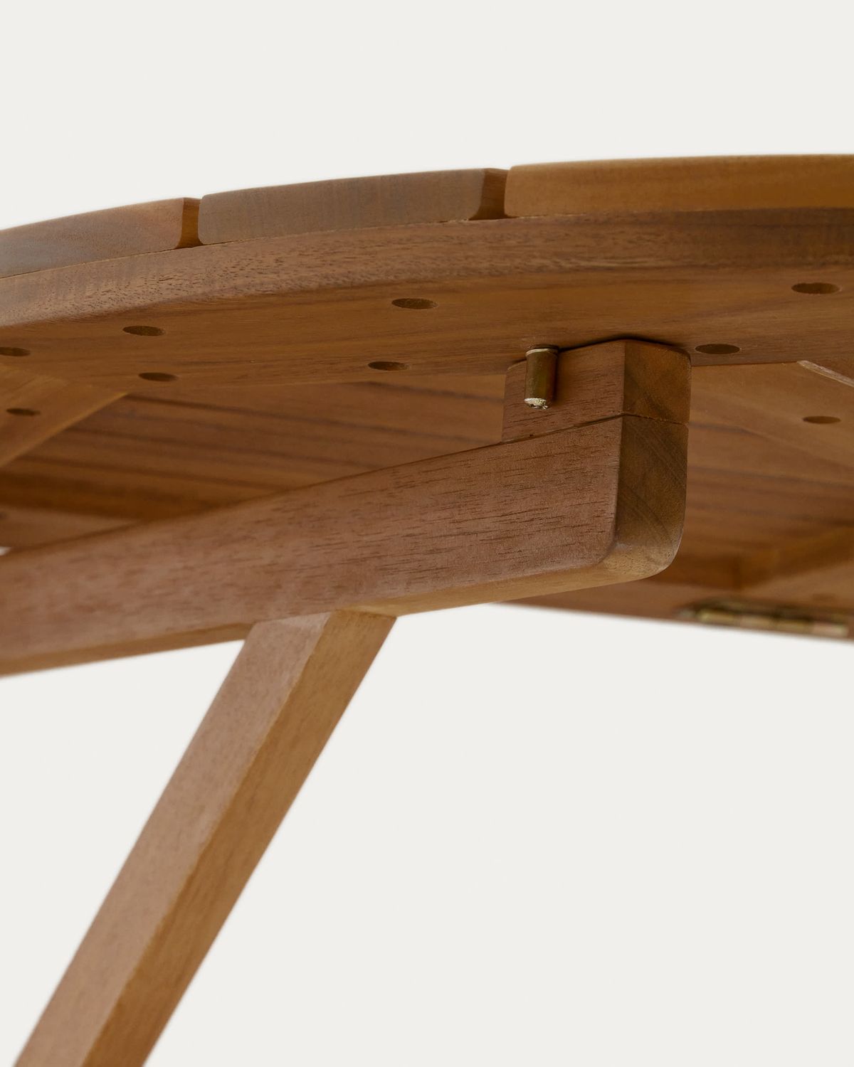 Mesa plegable de balcón Amarilis madera maciza acacia 50 x 70 cm FSC 100%