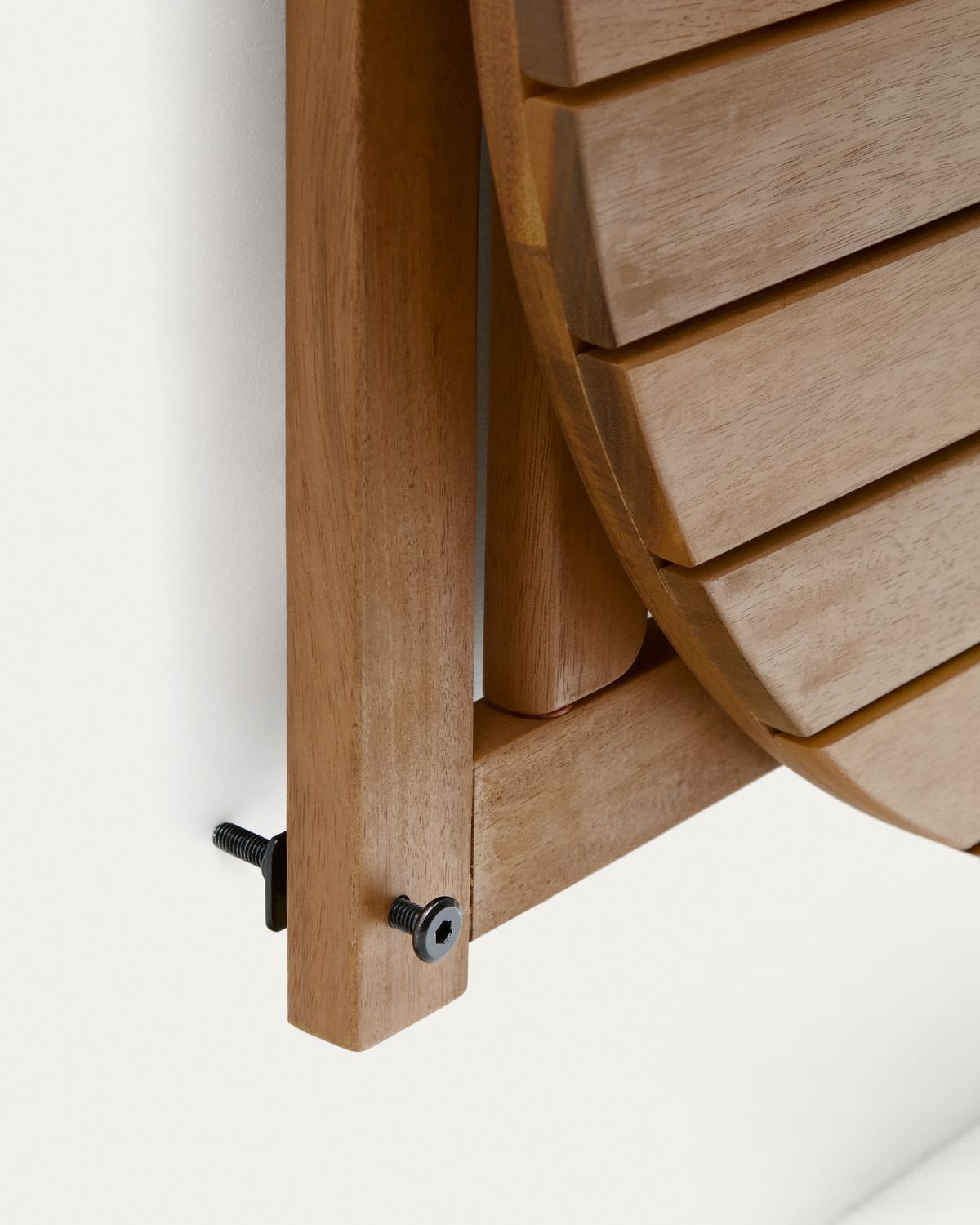 Mesa plegable de balcón Amarilis madera maciza acacia 50 x 70 cm FSC 100%