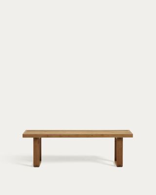 Banco 100% exterior Canadell de madera maciza de teca reciclada 170 cm Banco 100% exterior Canadell de madera maciza de teca reciclada 170 cm
