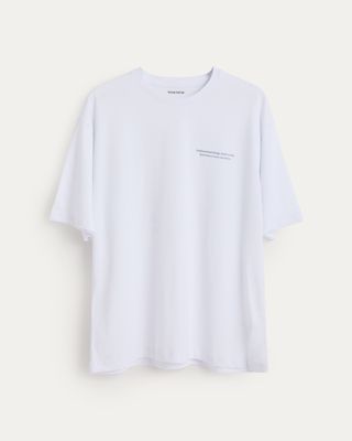 Camiseta unisex I Love Costa Brava x Kave Home 100% de algodón color blanco talla XL
