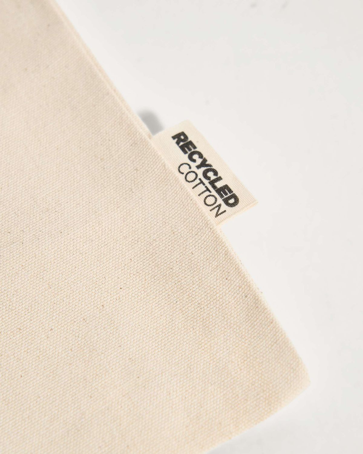Bolsa I Love Costa Brava x Kave Home 100% de algodón color crudo y azul