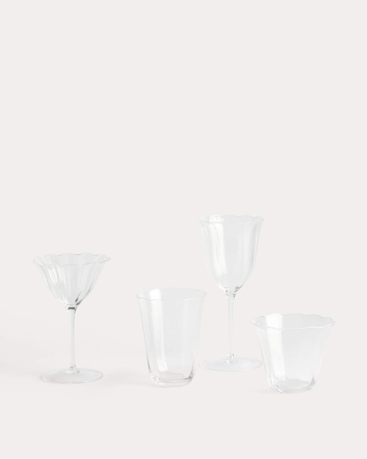 Copa de vino Neia de vidrio transparente 26 cl