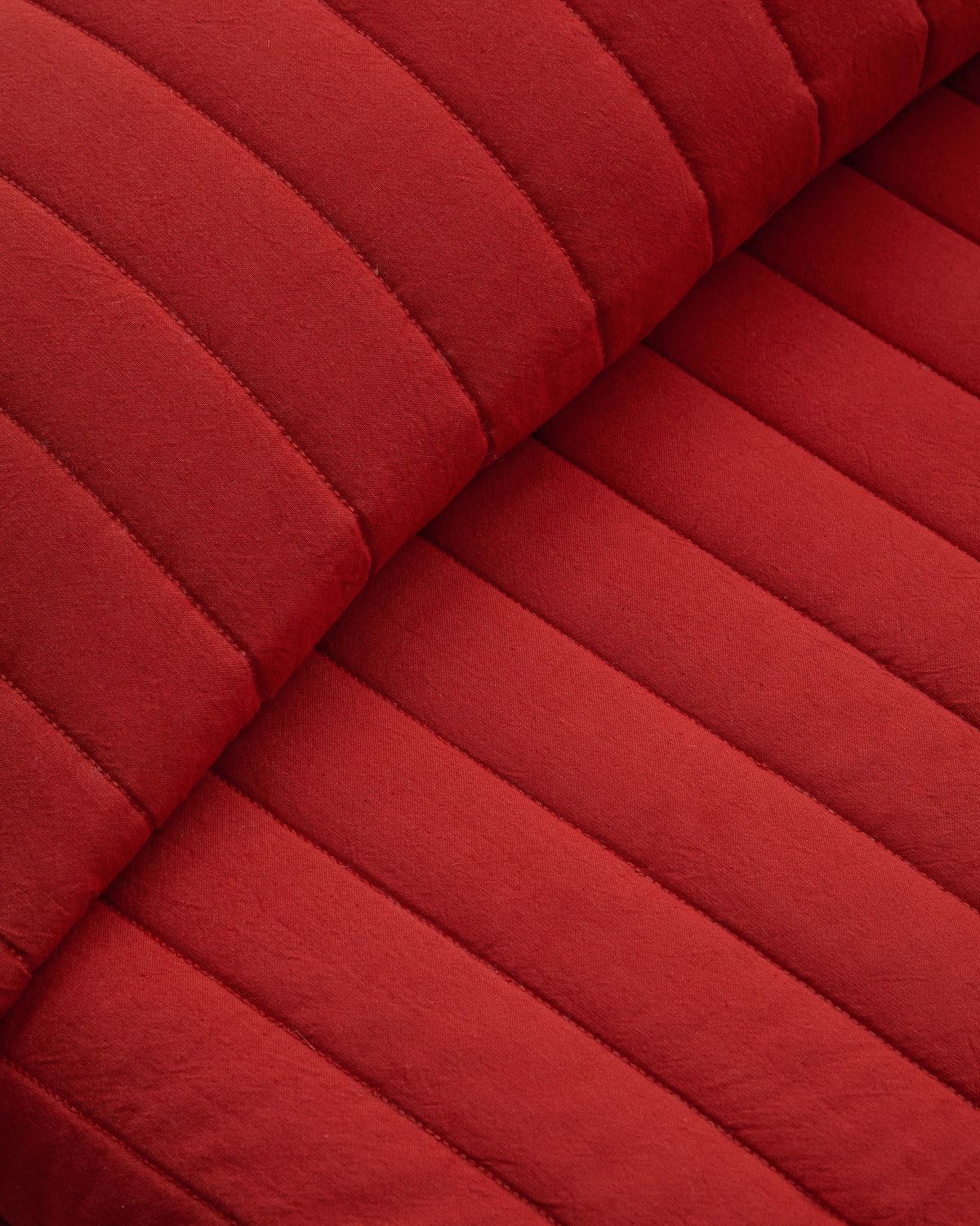 Colcha Sini de 100% algodón rojo para cama de 90 cm