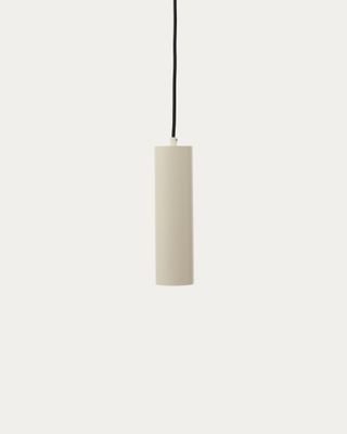 Lámpara de techo Andia de aluminio con acabado pintado beige Lámpara de techo Andia de aluminio con acabado pintado beige