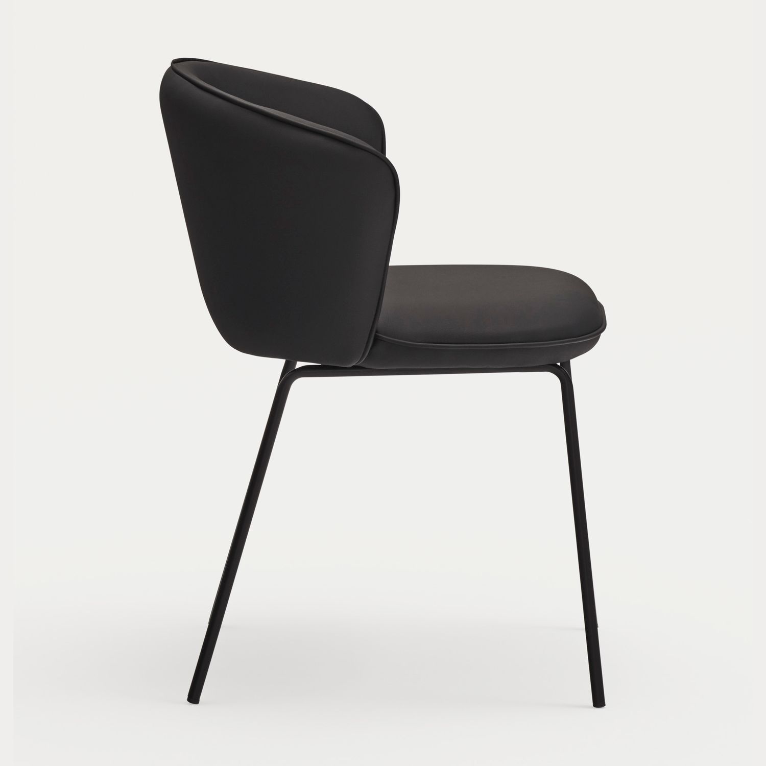 SILLA ADD (107-9035) PU NEGRO 2P/CAJA