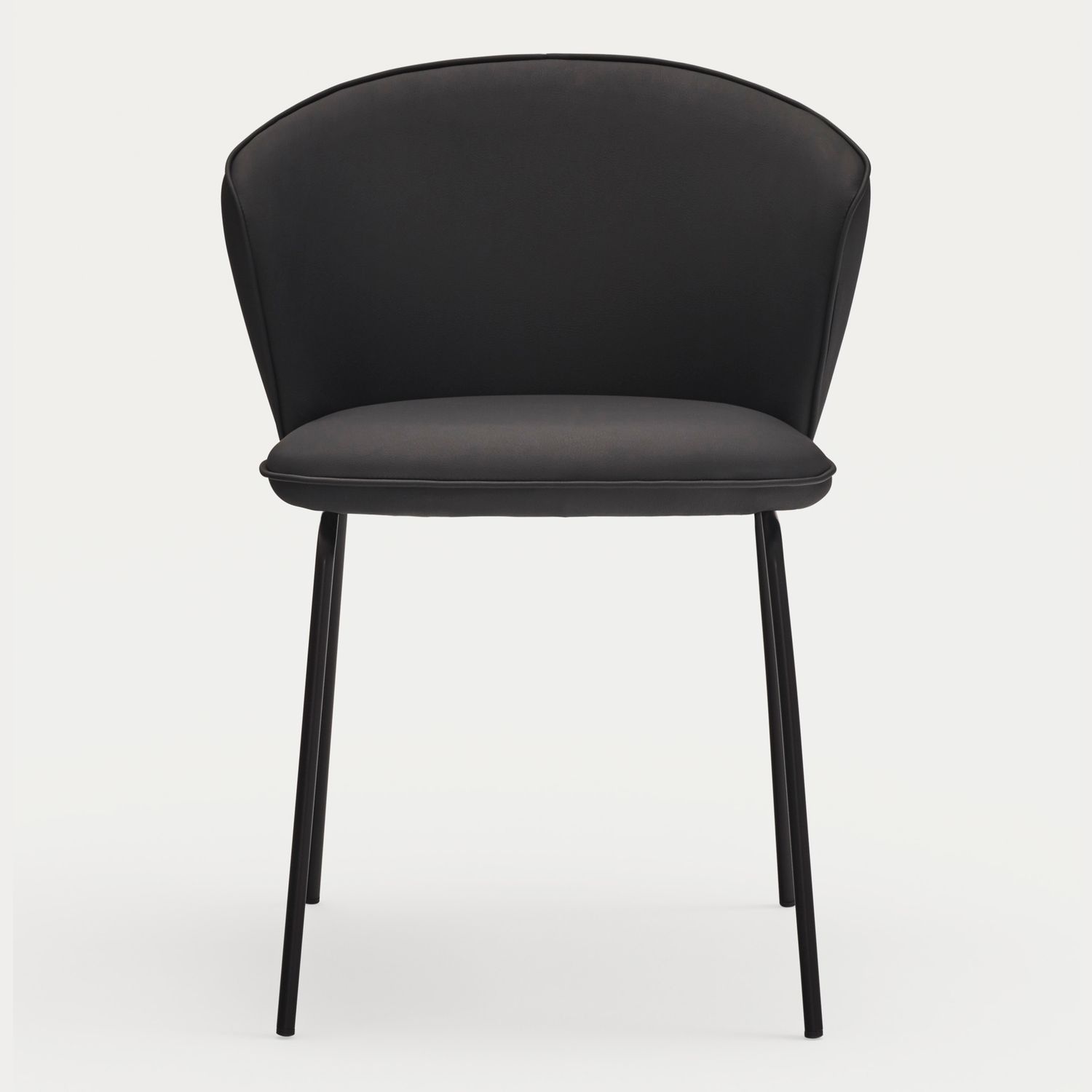 SILLA ADD (107-9035) PU NEGRO 2P/CAJA
