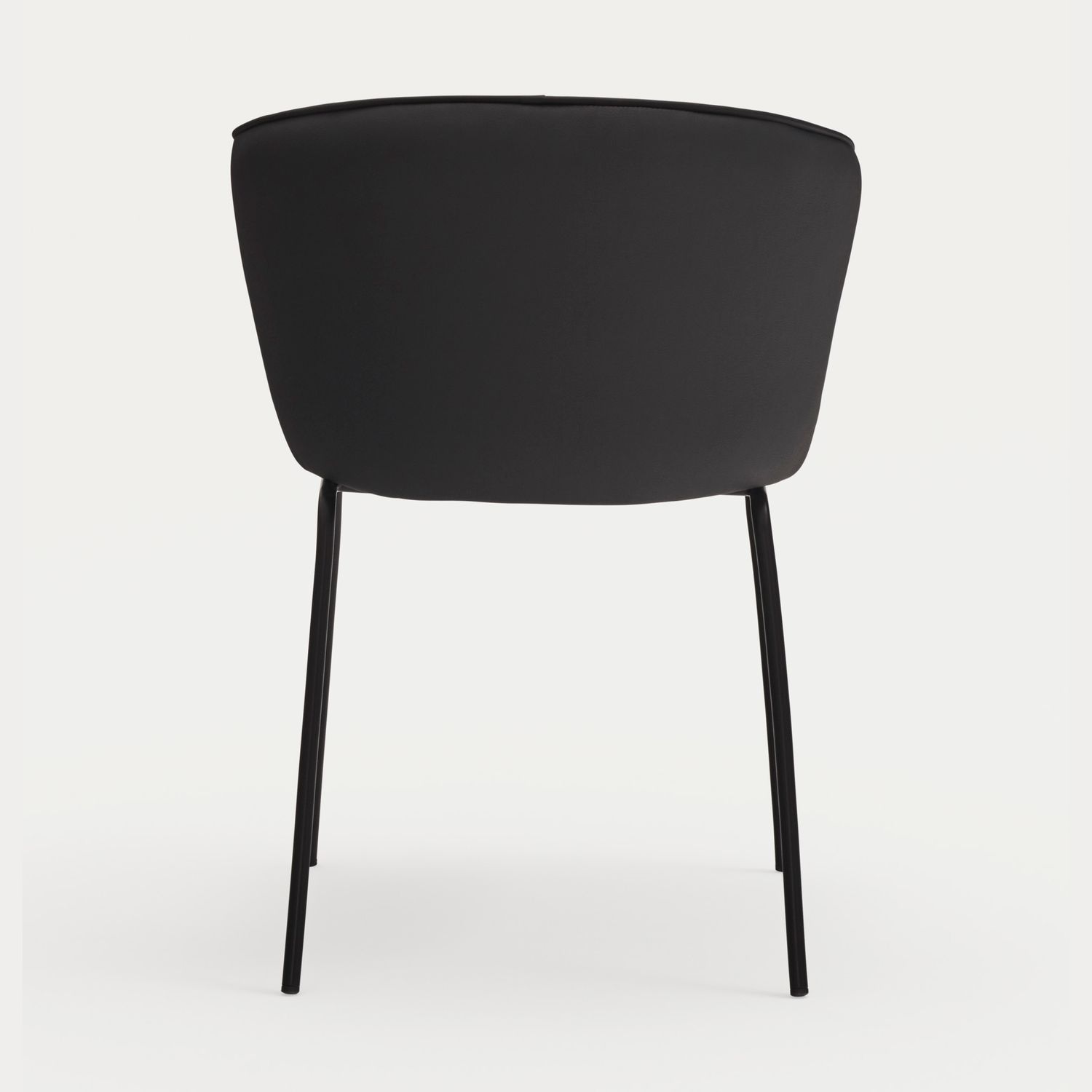 SILLA ADD (107-9035) PU NEGRO 2P/CAJA