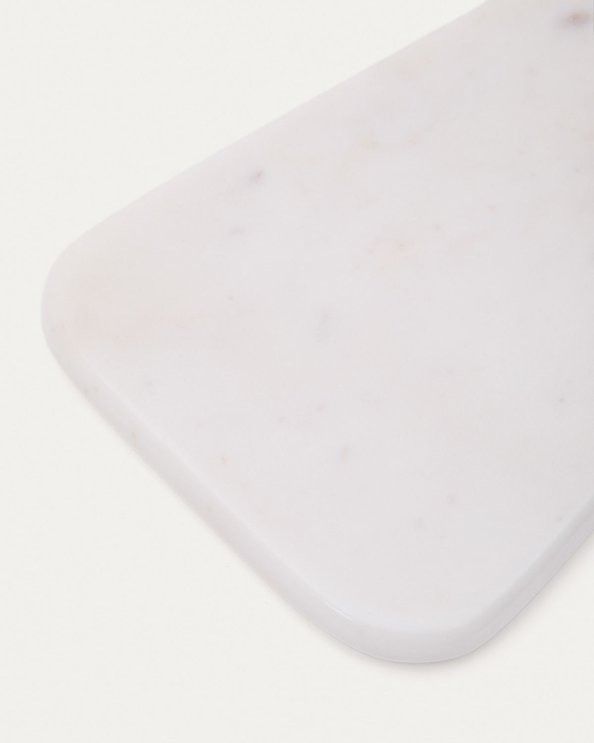 Tabla de servir Zera de mármol blanco
