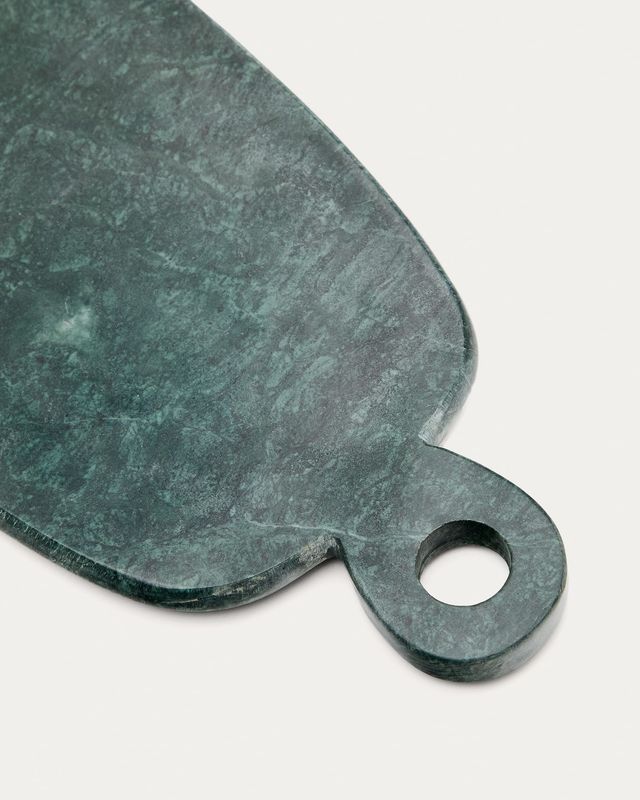 Tabla de servir Odar de mármol verde
