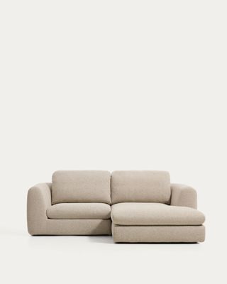 Sofá Vera 3 plazas con chaise longue derecho beige 232 cm FSC Mix Credit