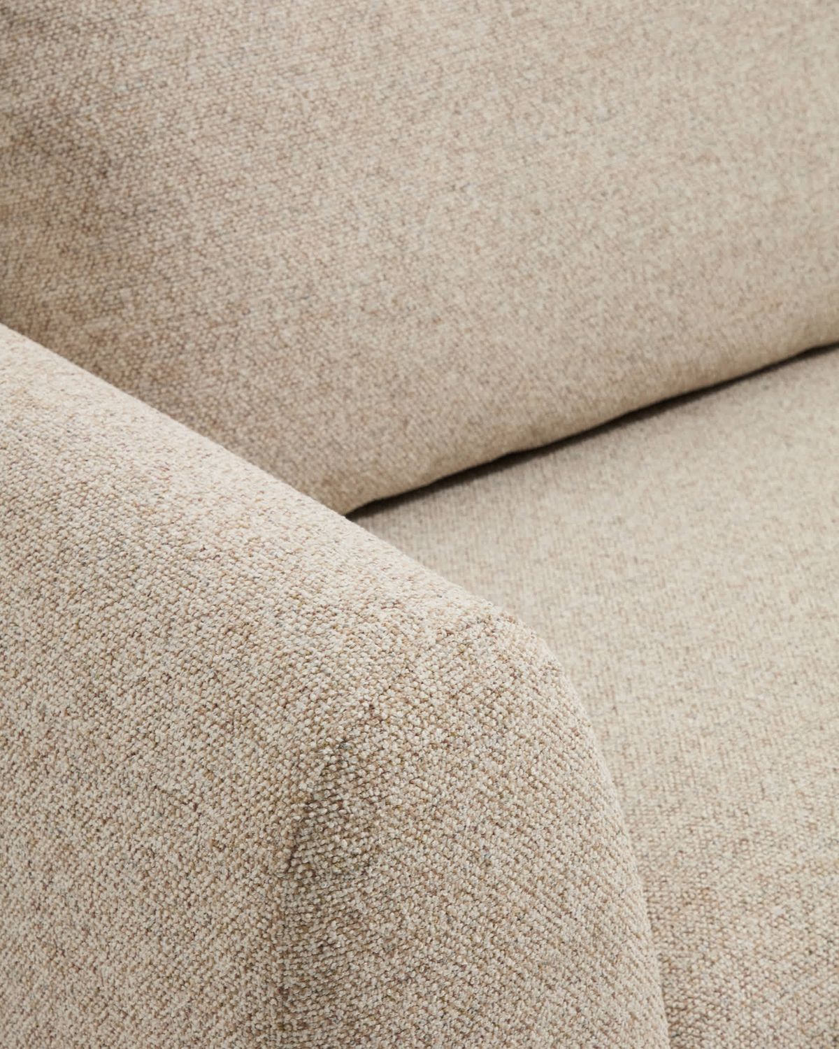 Sofá Vera 3 plazas con chaise longue derecho beige 232 cm FSC Mix Credit