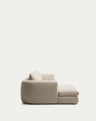 Sofá Vera 4 plazas con chaise longue izquierdo beige 322 cm FSC Mix Credit
