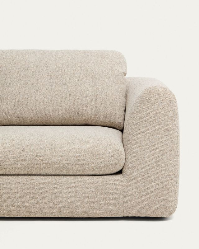 Sofá Vera 3 plazas con chaise longue izquierdo beige 232 cm FSC Mix Credit