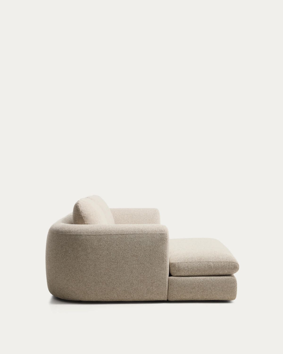 Sofá Vera 3 plazas con chaise longue izquierdo beige 232 cm FSC Mix Credit