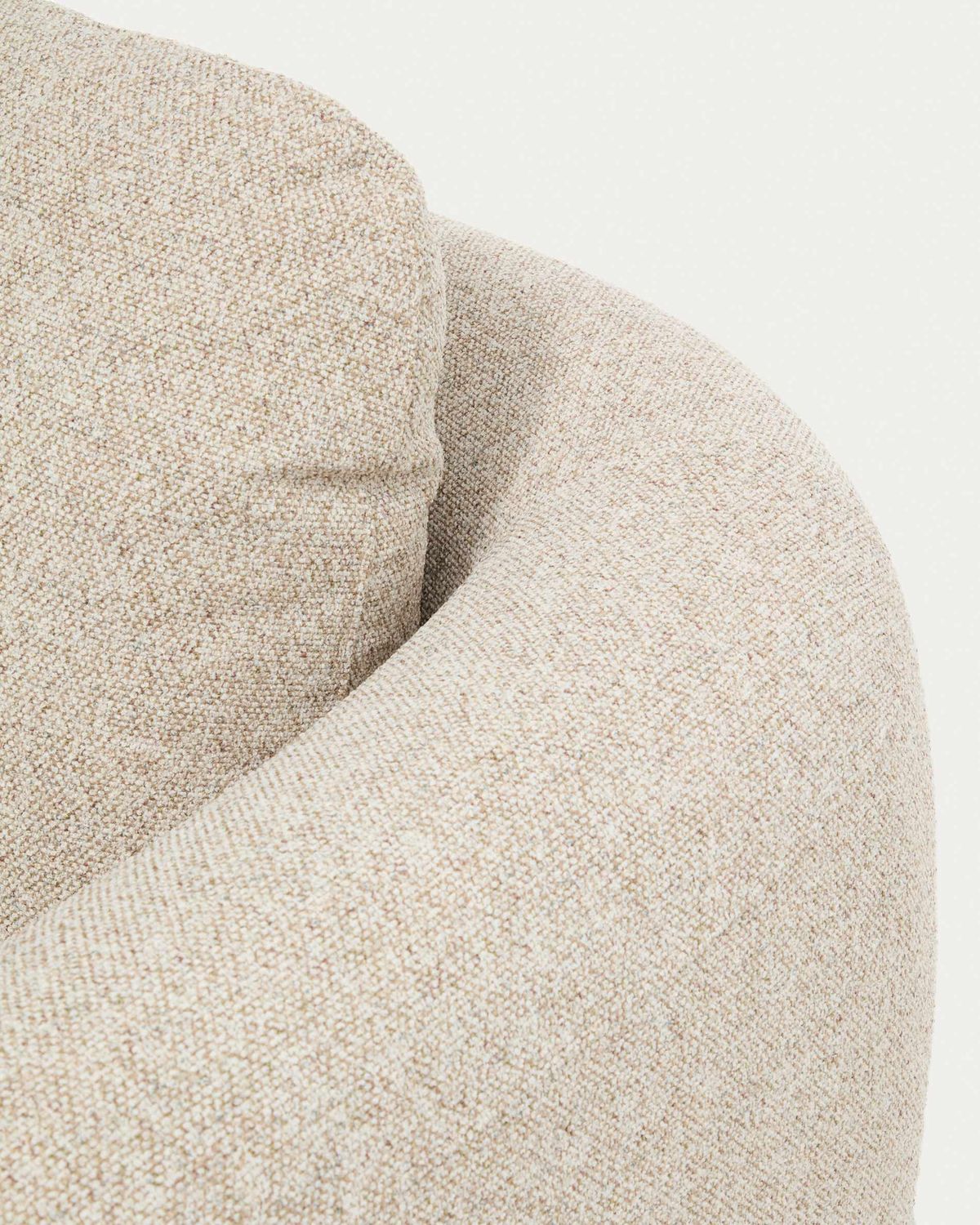 Sofá Vera 3 plazas con chaise longue izquierdo beige 232 cm FSC Mix Credit