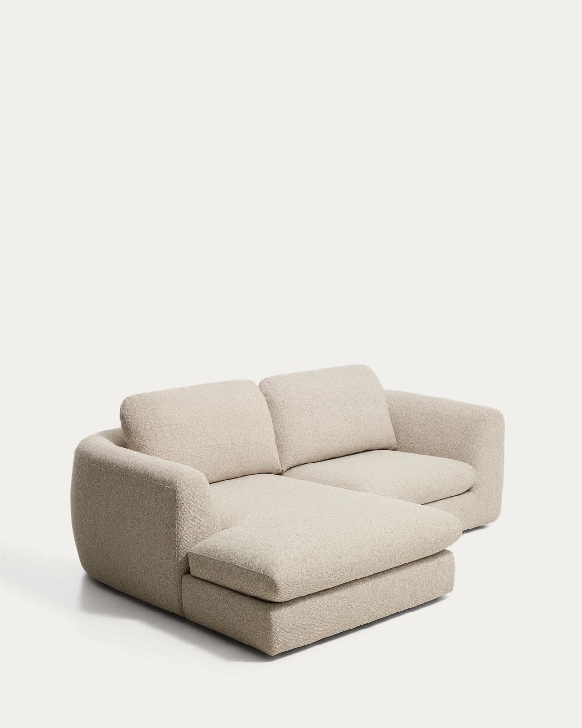 Sofá Vera 3 plazas con chaise longue izquierdo beige 232 cm FSC Mix Credit