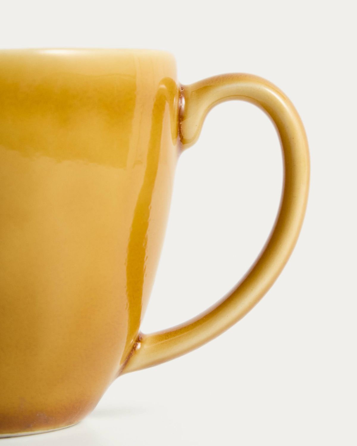 Taza Selune de cerámica amarillo